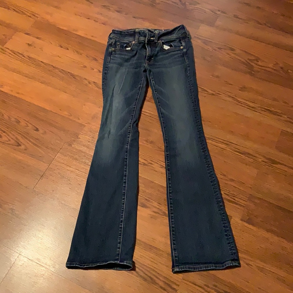Women’s American Eagle Kick Boot Jeans. Size 0